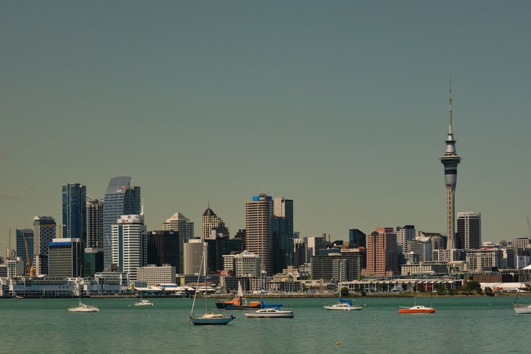 Auckland city skyline